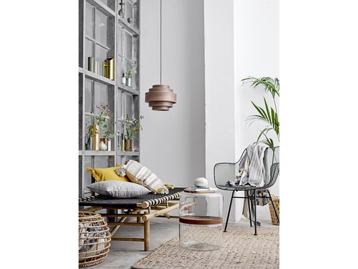 Leżanka ogrodowa Vida 190x40 cm czarna Leżanki Styl Nowoczesny Kategoria Leżaki ogrodowe