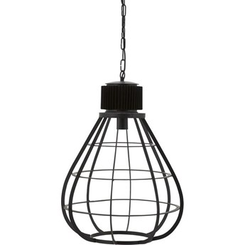 Lampa wisząca metalowa ∅45x62 cm czarna