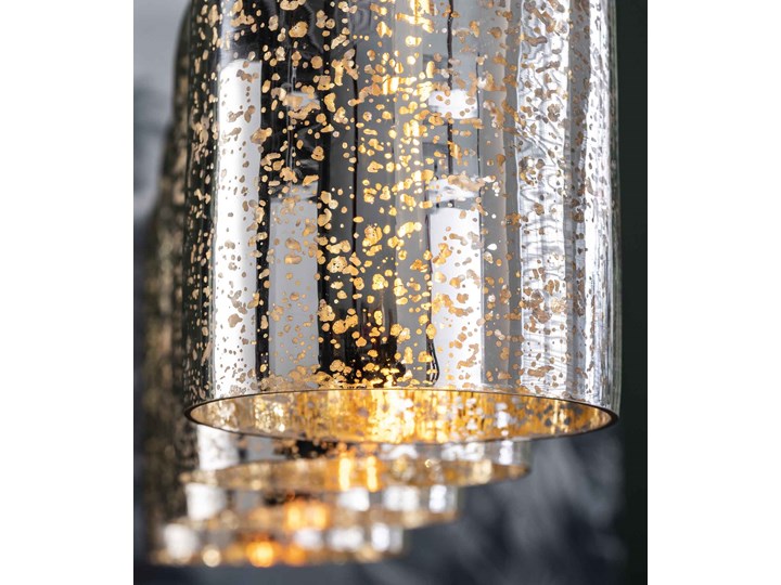 Lampa wisząca Chalice 4L 104 cm srebrna Kategoria Lampy wiszące Szkło Ilość źródeł światła 4 źródła