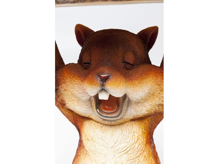 Stolik Animal Mini Squirrel Ø25x35 cm kolorowy Kształt blatu Okrągłe