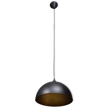 Czarne lampy wiszące z regulacją 2 sztuki - E985-Noris
