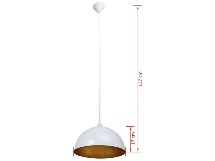 Białe regulowane lampy wiszące 2 sztuki - E985-Noris Lampa z kloszem Kolor Biały Metal Styl Skandynawski
