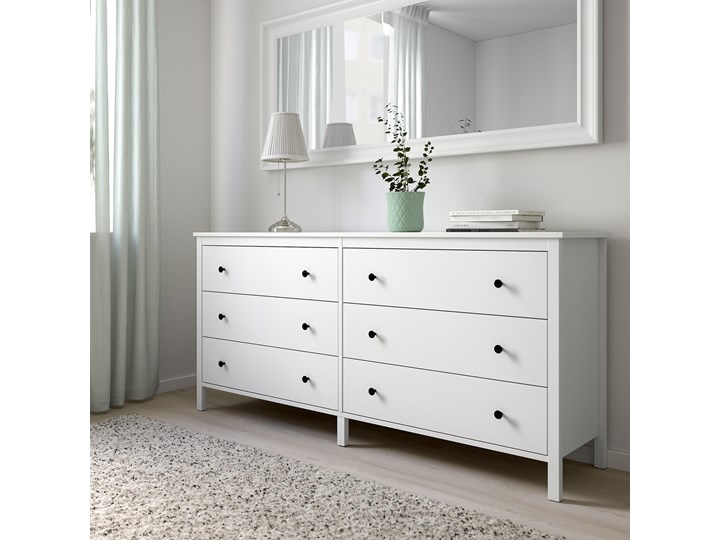 KOPPANG Komoda, 6 szuflad Szerokość 75 cm Szerokość 172 cm Głębokość 44 cm Wysokość 83 cm Głębokość 39 cm Kolor Szary