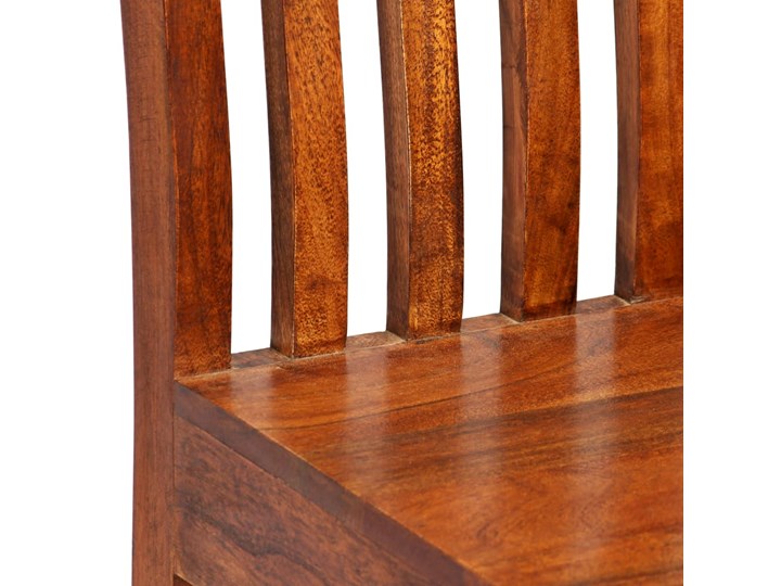 vidaXL 7-częściowy zestaw mebli do jadalni, lite drewno akacji i mango Pomieszczenie Jadalnia Liczba krzeseł 6 krzeseł