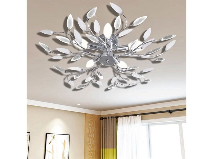 Biała lampa sufitowa w kształcie liści - E996-Gardena Kategoria Plafony