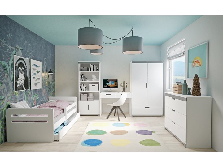 Zestaw mebli dziecięcych z łóżkiem 180x80 TOMI - Meb24.pl