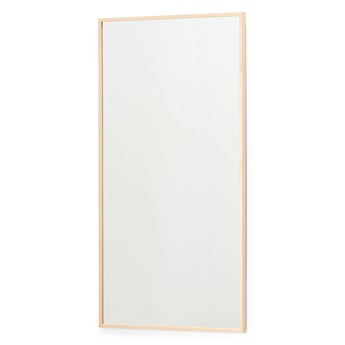 Lustro pełnej długości, 620x1220 mm, rama brzoza
