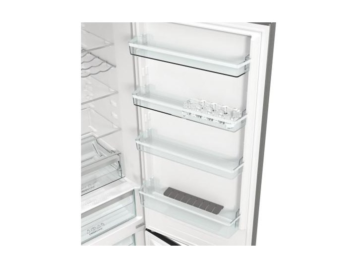 GORENJE NRK6202AXL4 NoFrost Srebrna Jednodrzwiowe Kategoria Lodówki Wysokość 200 cm Dwudrzwiowe Szerokość 60 cm Kolor Srebrny