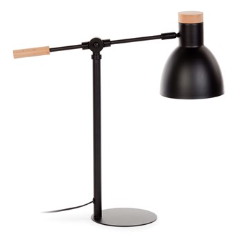 La Forma - Tescarle Table Lamp - Stylowa Lampa na Biurko - Kolor Czarny