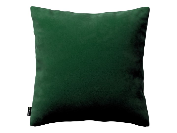 Poszewka Kinga na poduszkę, butelkowa zieleń, 43 × 43 cm, Velvet Kwadratowe Poszewka dekoracyjna Prostokątne 60x60 cm 45x65 cm 40x60 cm Poliester 43x43 cm 45x45 cm 50x50 cm Kolor Zielony