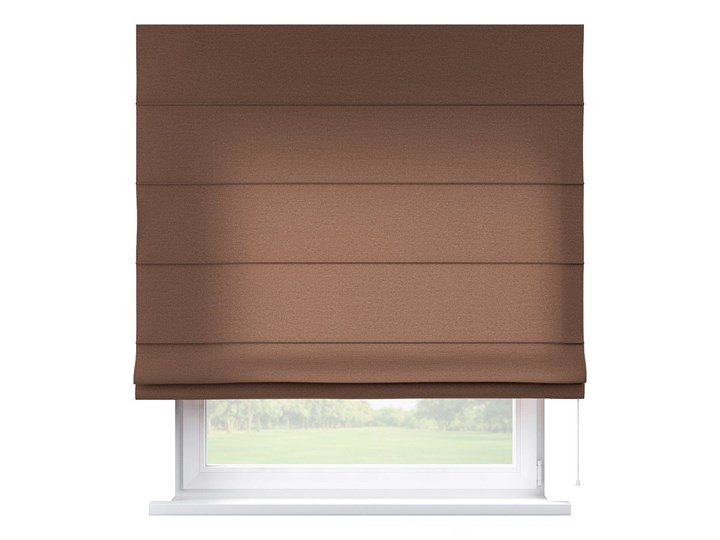 Roleta rzymska Capri, brązowy, szer.80 × dł.170 cm, Loneta Pomieszczenie Pokój przedszkolaka