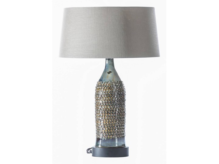 Lampa stołowa Royal Green wys. 67cm, 45 × 45 × 67 cm Lampa z kloszem Kolor Szary Kategoria Lampy stołowe