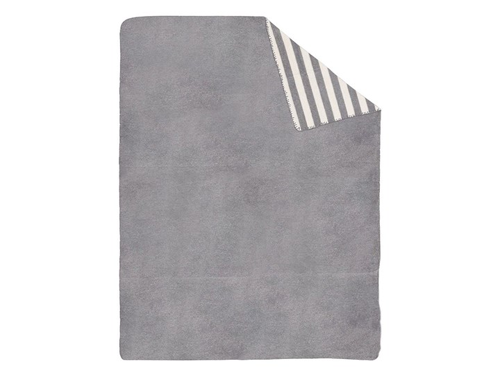 Koc Cotton Cloud 150x200cm Gray Stripes, 150 × 200 cm Akryl Bawełna 150x200 cm Kategoria Koce i pledy Wzór Jednolity