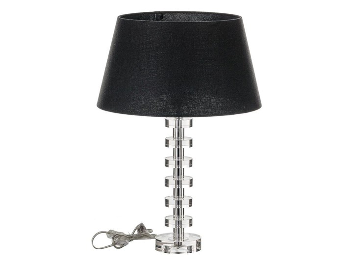Lampa stojąca Keravan wys. 58cm, 39 × 58 cm Lampa z kloszem Kategoria Lampy stołowe Styl Glamour