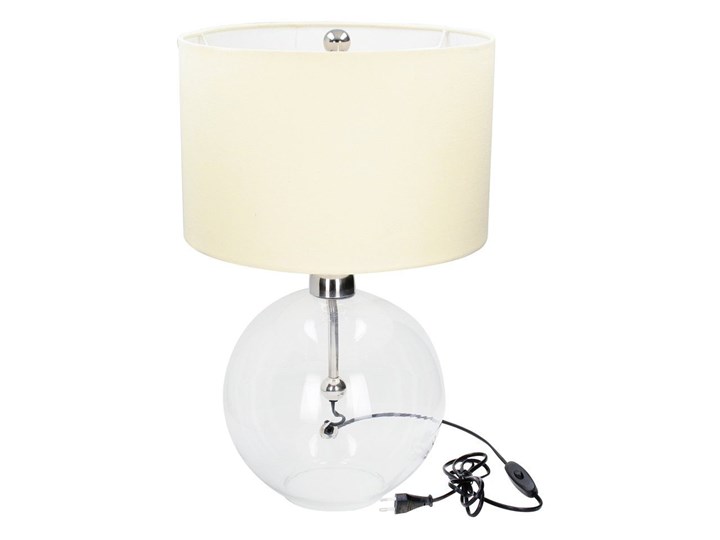 Lampa Pure Glass wys. 58cm, 36×36×58cm Wysokość 58 cm Lampa z kloszem Kategoria Lampy stołowe