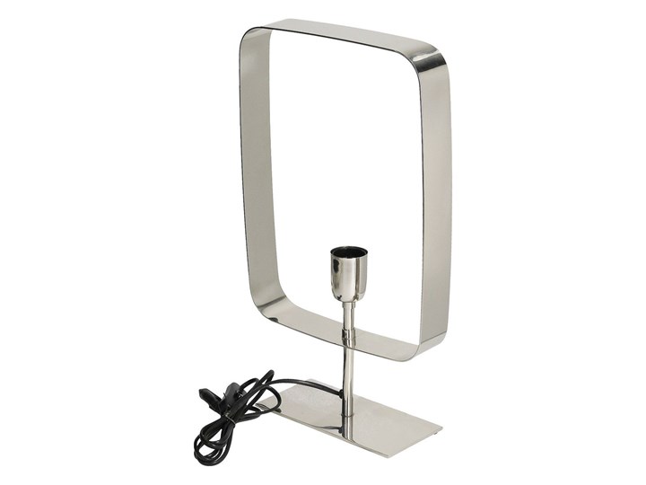 Lampa stołowa Theo Silver 46 cm, 46cm Lampa dekoracyjna Kolor Srebrny