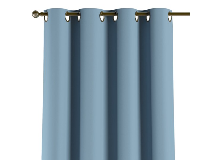 Zasłona zaciemniająca na kółkach 1 szt., niebieski, 1szt 140 × 260 cm, Blackout - zaciemniające 140x260 cm Poliester Pomieszczenie Sypialnia
