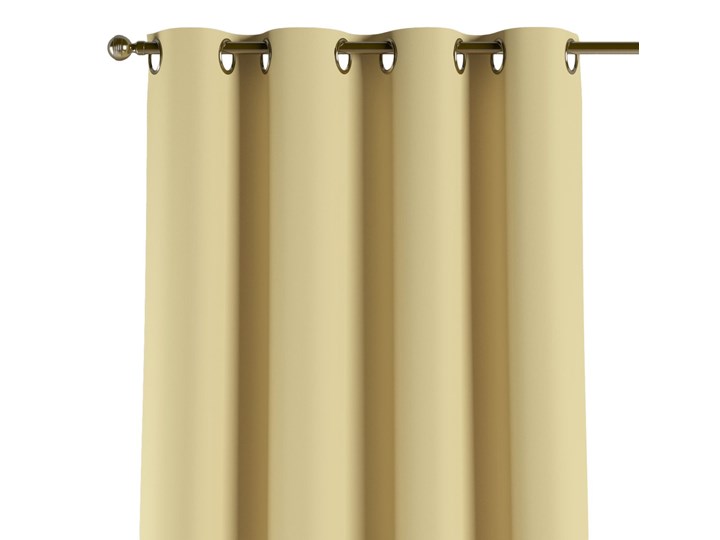 Zasłona zaciemniająca na kółkach 1 szt., żółty , 1szt 140 × 260 cm, Blackout - zaciemniające 140x260 cm Poliester Kategoria Zasłony