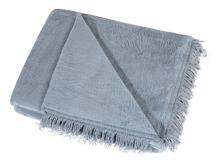 Koc Cotton Cloud 150x200cm Denim Grey, 150 x 200 cm Bawełna Akryl 150x200 cm Pomieszczenie Salon