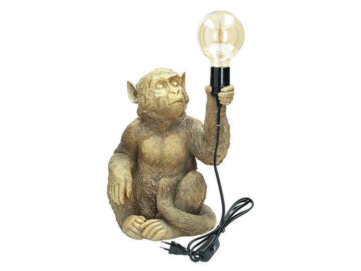 Lampa stołowa Gold Monkey 36cm, 25,5 x 23,5 x 36 cm Lampa dekoracyjna Kategoria Lampy stołowe Kolor Szary