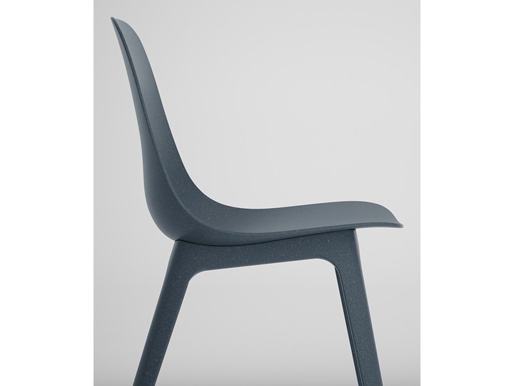 IKEA EKEDALEN / ODGER Stół i 4 krzesła, dąb/niebieski, 120/180 cm Kolor Brązowy Pomieszczenie Jadalnia