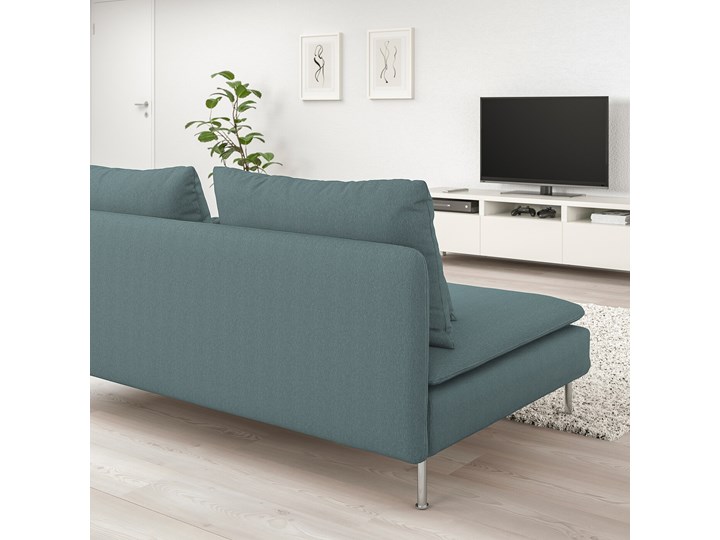 SODERHAMN Sekcja 3-osobowa Głębokość 48 cm Głębokość 99 cm Szerokość 186 cm Styl Nowoczesny Stała konstrukcja Rozkładanie