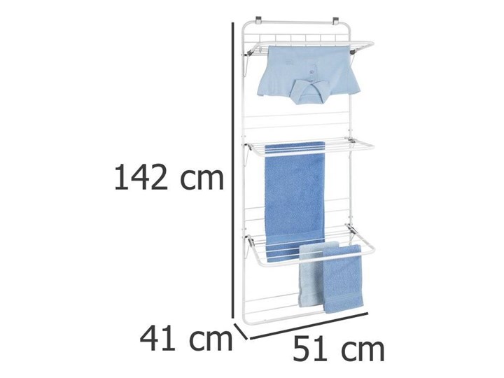 Suszarka na pranie zawieszana na drzwi, 142 cm, WENKO Klasyczne Kategoria