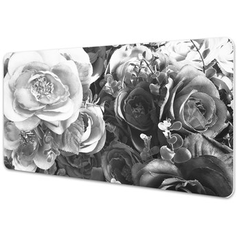 Duża podkładka na biurko dla dzieci Retro róże 90x45 cm