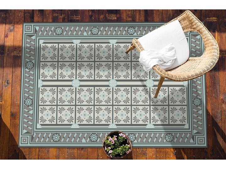 Dywan ogrodowy piękny wzór Skandynawski styl 80x120 cm 60x90 cm Prostokątny Winyl Dywany Pomieszczenie Salon