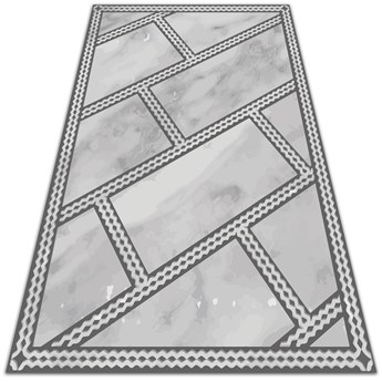 Dywan na balkon lub taras Ozdobne marmurowe płytki 60x90 cm