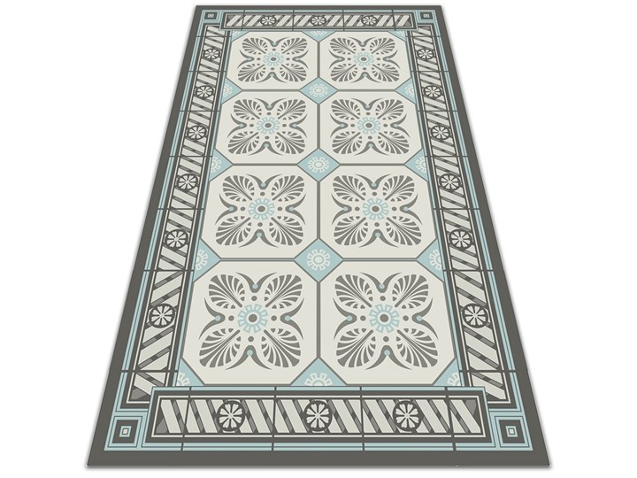 Nowoczesny dywan outdoor wzór Kafelki vintage Prostokątny 60x90 cm Dywany Winyl 80x120 cm Pomieszczenie Sypialnia Kategoria Dywany