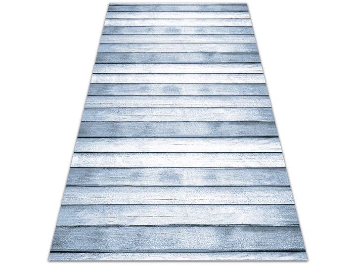 Nowoczesny dywan na balkon wzór Srebrne deski 60x90 cm