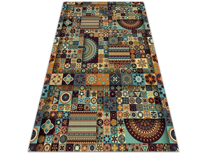 Tarasowy dywan zewnętrzny Mieszanina kafelek 80x120 cm Dywany Winyl Prostokątny 60x90 cm Pomieszczenie Salon