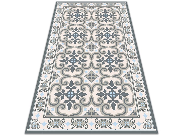 Nowoczesny dywan na balkon wzór Wzór talavera Prostokątny Dywany Winyl 80x120 cm 60x90 cm Pomieszczenie Balkon i taras