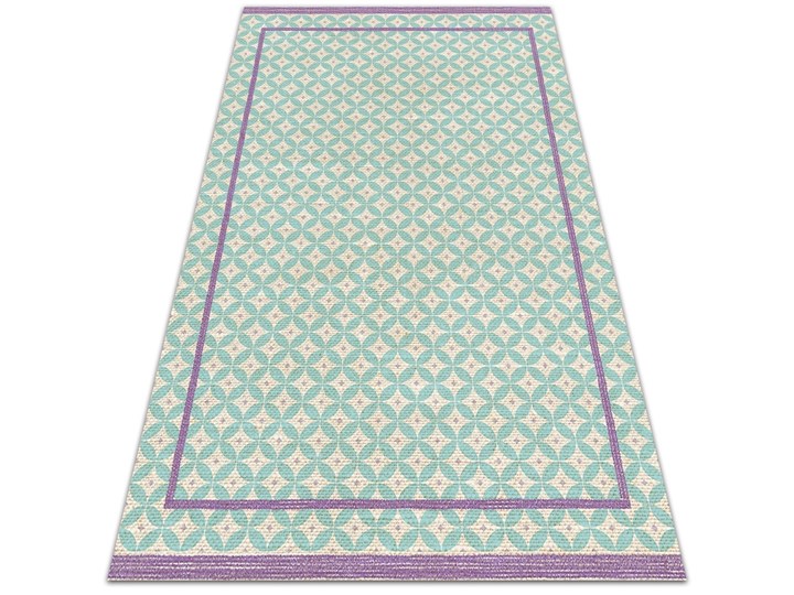 Wykładzina tarasowa zewnętrzna Ramy i koła Prostokątny Winyl 60x90 cm 80x120 cm Dywany Pomieszczenie Salon