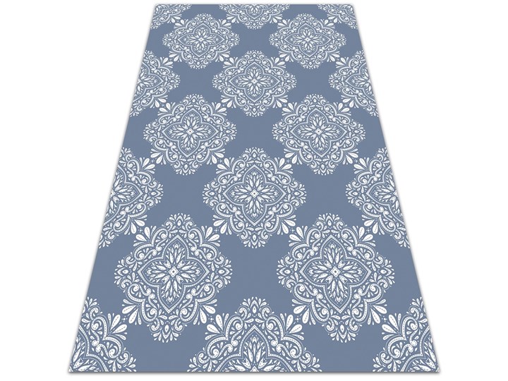 Dywan zewnętrzny tarasowy wzór Ozdobny wzór Prostokątny 60x90 cm Dywany Pomieszczenie Balkon i taras Winyl 80x120 cm Kolor