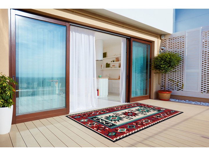 Nowoczesny dywan tarasowy Etniczne proste wzory Winyl Dywany Prostokątny 60x90 cm 80x120 cm Pomieszczenie Salon Pomieszczenie Sypialnia