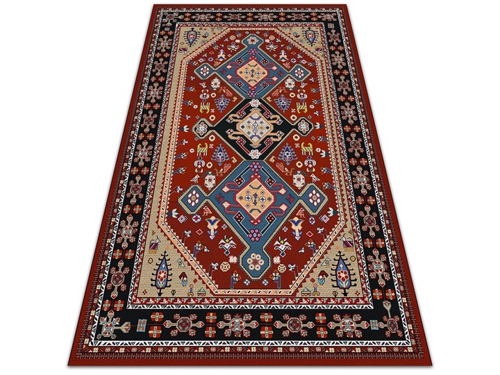 Nowoczesny dywan outdoor wzór Perska tekstura 60x90 cm