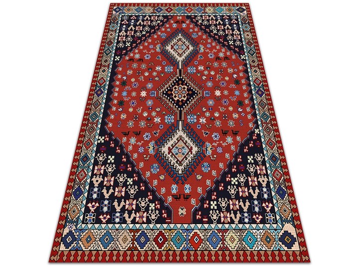 Nowoczesny dywan na balkon wzór Antyczny wzór Winyl 80x120 cm 60x90 cm Prostokątny Pomieszczenie Przedpokój Dywany Kategoria Dywany