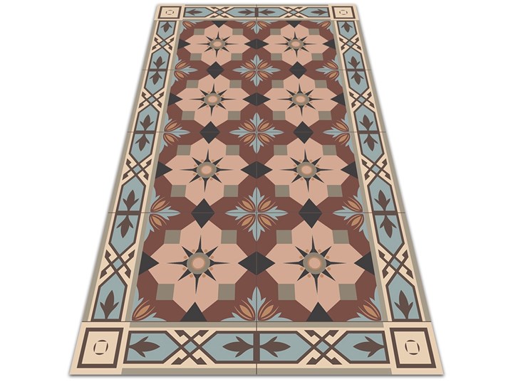 Tarasowy dywan zewnętrzny Geometryczne kafle 60x90 cm