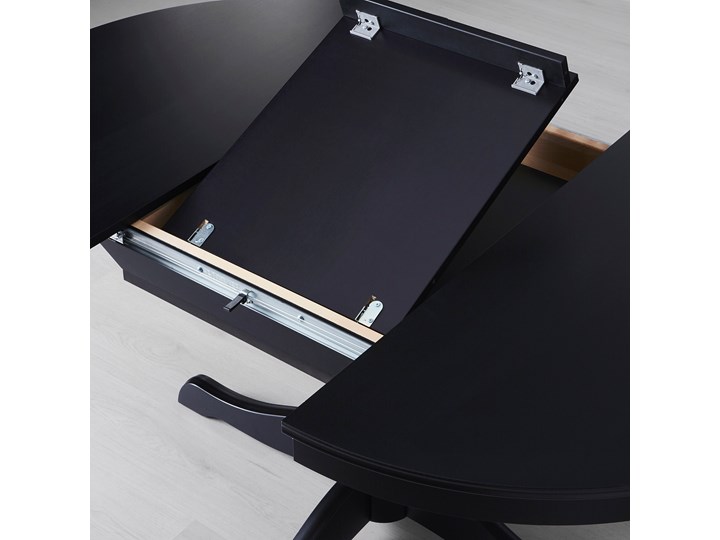 IKEA INGATORP / INGATORP Stół i 4 krzesła, czarny, 110/155 cm Kategoria Stoły z krzesłami