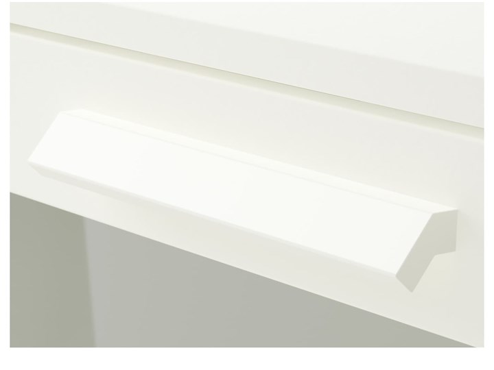 BRIMNES Komoda, 4 szuflady Głębokość 46 cm Głębokość 39 cm Z szufladami Wysokość 124 cm Głębokość 36 cm Szerokość 39 cm Kolor Biały
