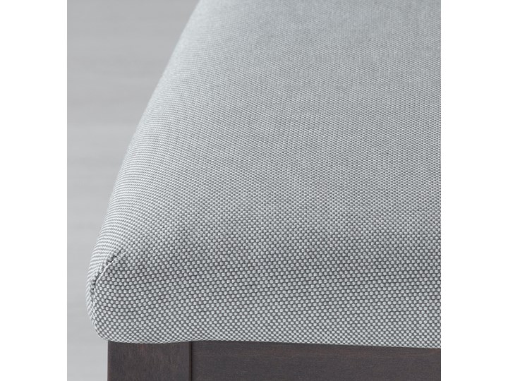 IKEA EKEDALEN / EKEDALEN Stół i 6 krzeseł, ciemnobrązowy/Orrsta jasnoszary, 180/240 cm