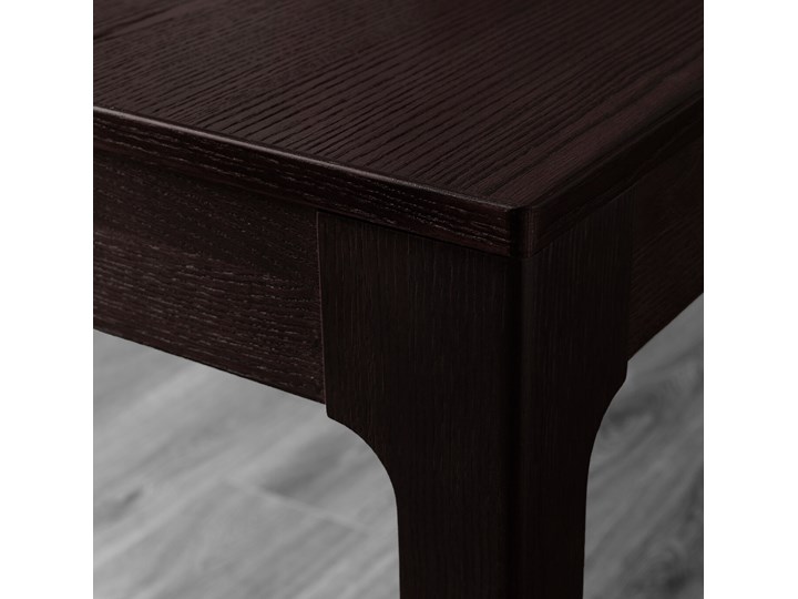 IKEA EKEDALEN / EKEDALEN Stół i 6 krzeseł, ciemnobrązowy/Orrsta jasnoszary, 180/240 cm