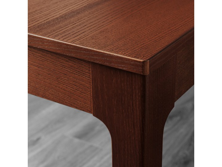 IKEA EKEDALEN / ODGER Stół i 4 krzesła, brązowy/biały beżowy, 120/180 cm Pomieszczenie Jadalnia