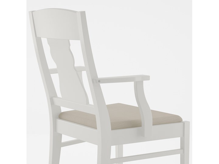 IKEA INGATORP / INGATORP Stół i 4 krzesła, biały, 155/215 cm Kategoria Stoły z krzesłami Kolor Beżowy