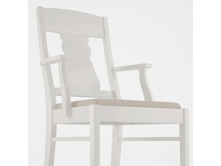IKEA INGATORP / INGATORP Stół i 4 krzesła, biały, 110/155 cm Kategoria Stoły z krzesłami Kolor Beżowy