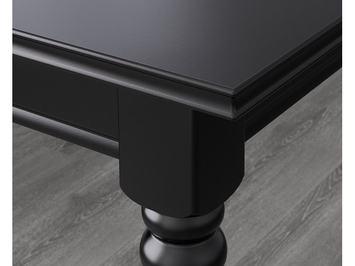 IKEA INGATORP / INGATORP Stół i 4 krzesła, czarny, 155/215 cm Kategoria Stoły z krzesłami Pomieszczenie Jadalnia