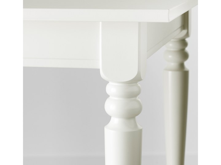 IKEA INGATORP / INGOLF Stół i 6 krzeseł, biały/Nordvalla beżowy, 155/215 cm Kategoria Stoły z krzesłami