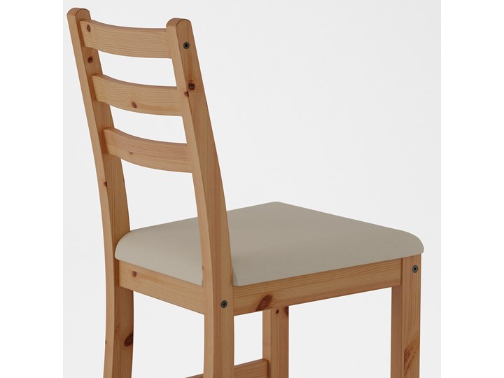 IKEA LERHAMN Stół i 2 krzesła, bejca jasna patyna biała bejca/Vittaryd beżowy, 74x74 cm Kategoria Stoły z krzesłami Kolor Biały
